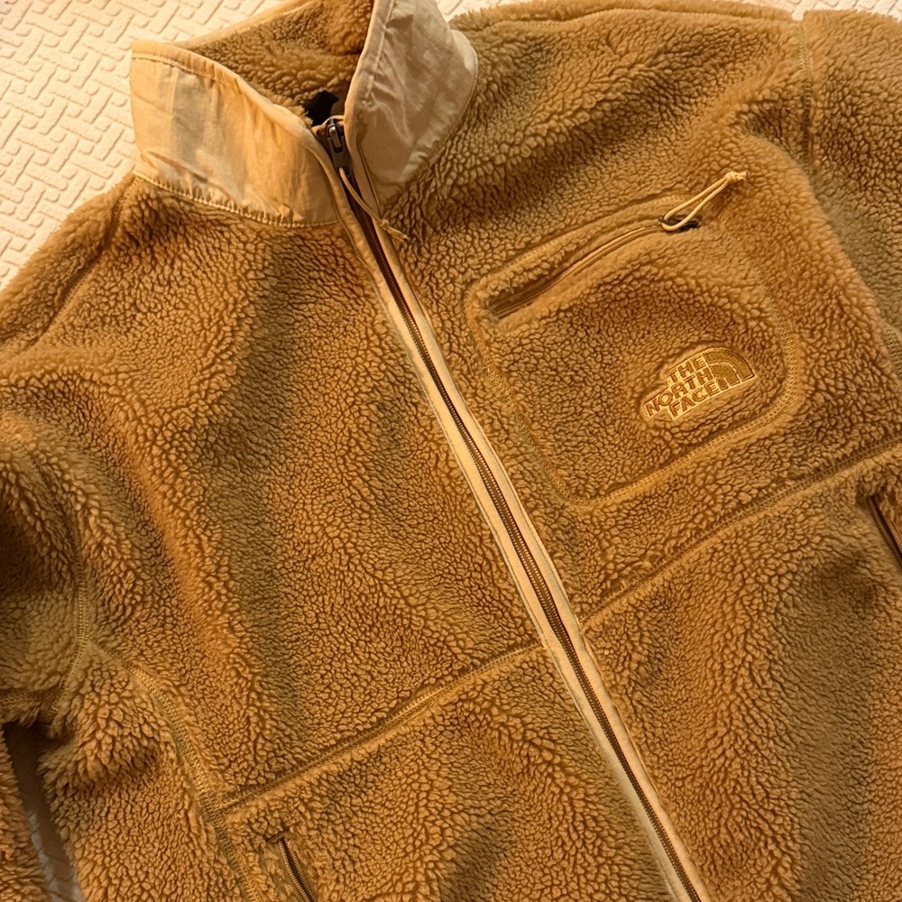 The North Face Tan Sherpa Jacket